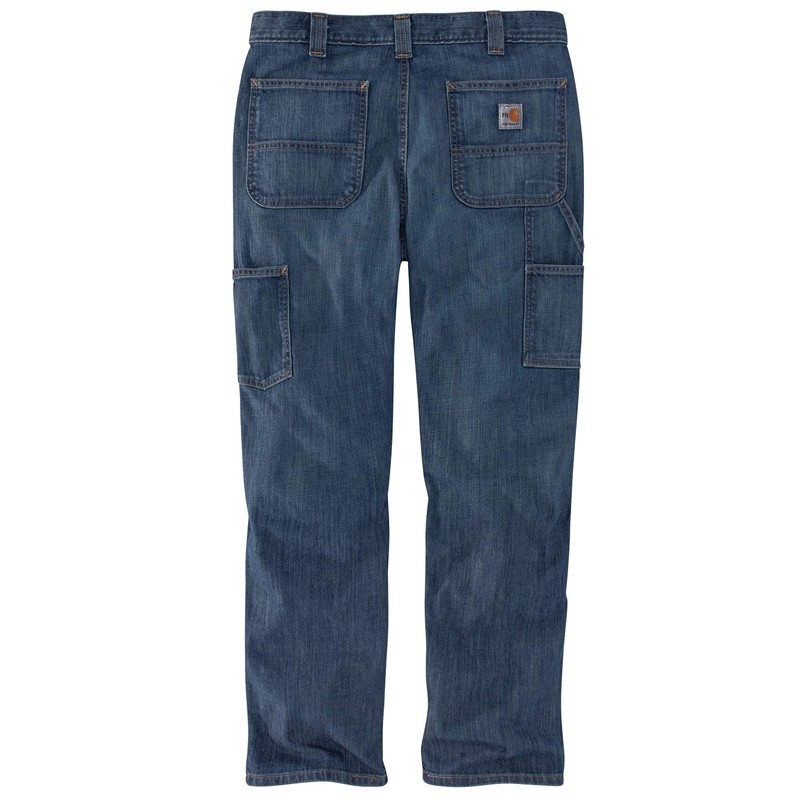 Carhartt Flame-Resistant Force Rugged Flex® Relaxed Fit Utility Kot Pantolon Erkek Mavi | KHC-056218