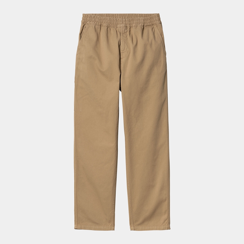 Carhartt Flint Pantolon Erkek Bej Rengi | APG-075361