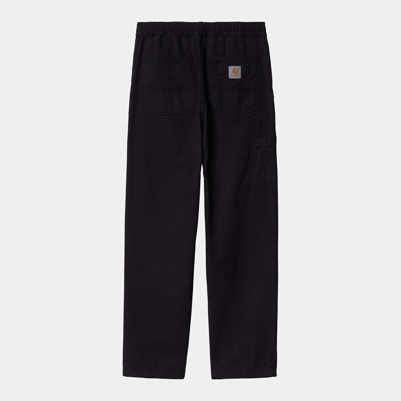 Carhartt Flint Pantolon Erkek Siyah | QSV-873561