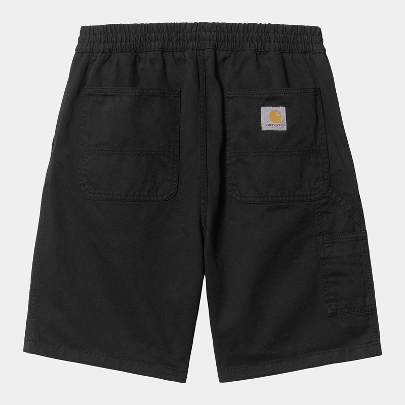 Carhartt Flint Şort Erkek Siyah | WDY-391267