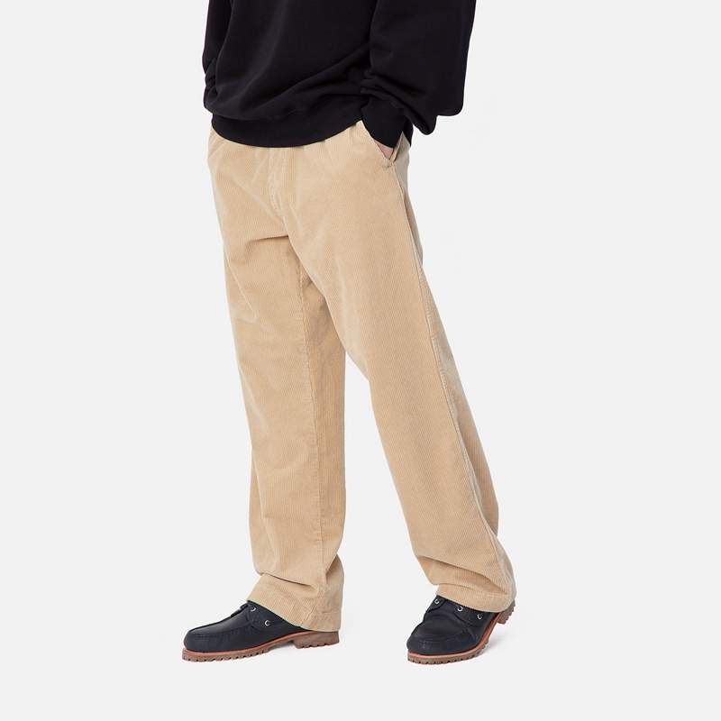 Carhartt Floyde Pantolon Erkek Bej Rengi | ZAP-798163