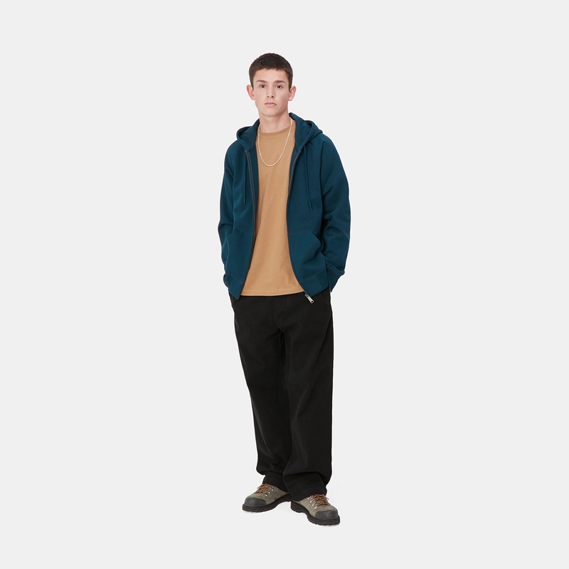 Carhartt Floyde Pantolon Erkek Siyah | MDX-472163