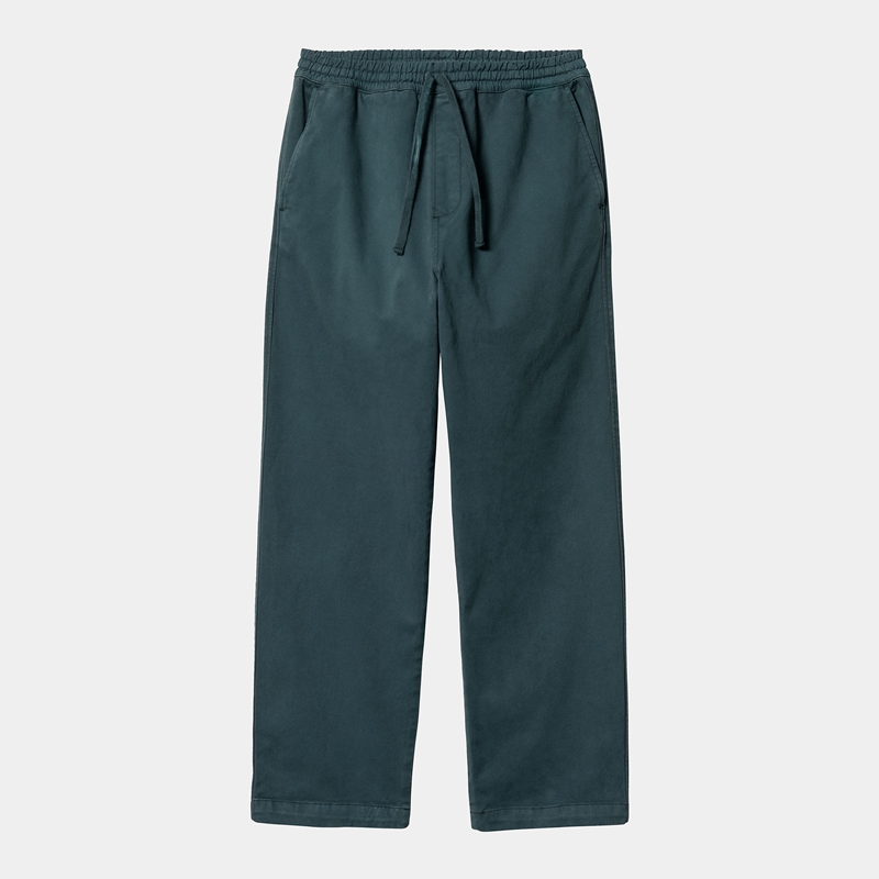 Carhartt Floyde Pantolon Erkek Tavuskuşu Mavi | ZDE-275039