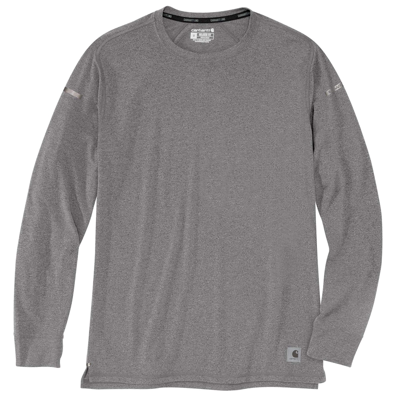 Carhartt Force® Long-Sleeve Midweight Tişört Erkek Gri | IMT-981520