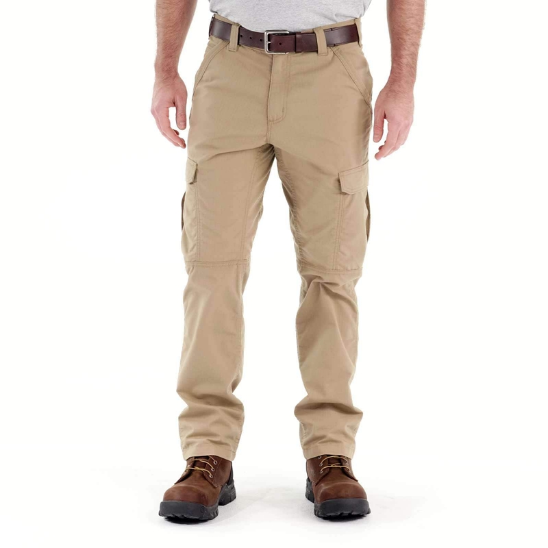 Carhartt Force® Relaxed Fit Ripstop Cargo Iş Pantolonu Erkek Koyu Haki | IBG-184769