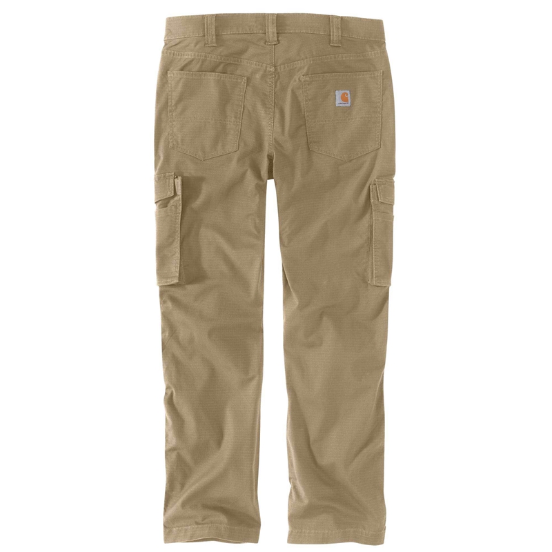 Carhartt Force® Relaxed Fit Ripstop Cargo Iş Pantolonu Erkek Koyu Haki | GRK-613290