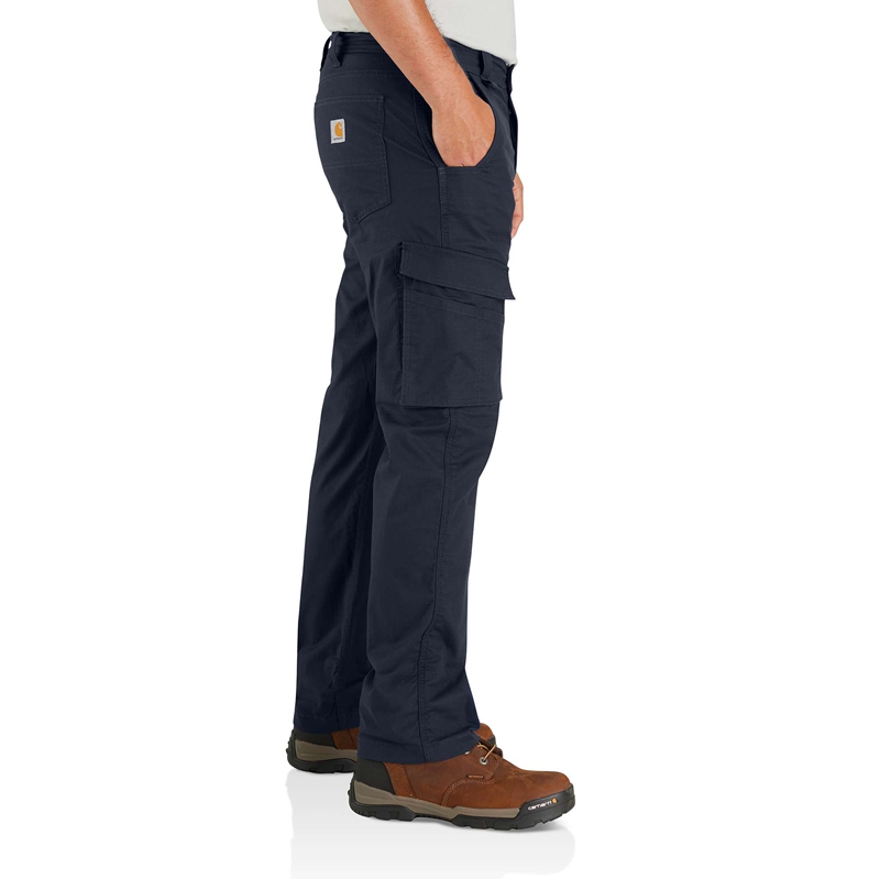 Carhartt Force® Relaxed Fit Ripstop Cargo Iş Pantolonu Erkek Koyu Haki | GRK-613290