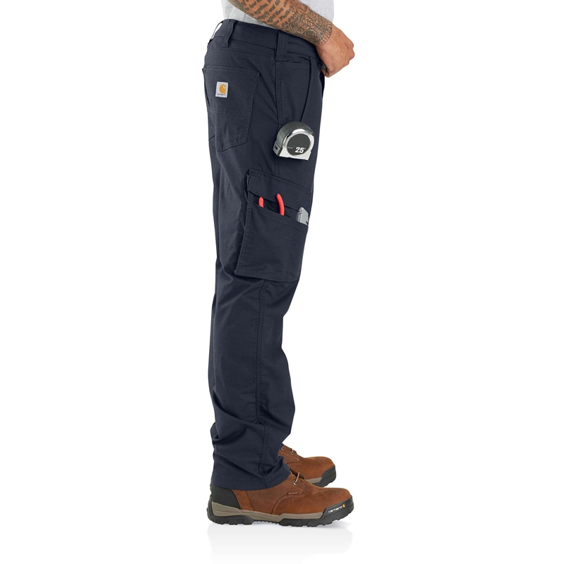 Carhartt Force® Relaxed Fit Ripstop Cargo Iş Pantolonu Erkek Koyu Haki | GRK-613290