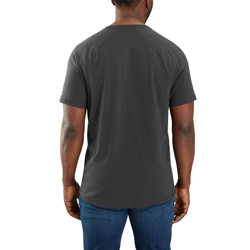 Carhartt Force® Relaxed Fit Short-Sleeve Pocket Tişört Erkek Mavi | SUA-791603