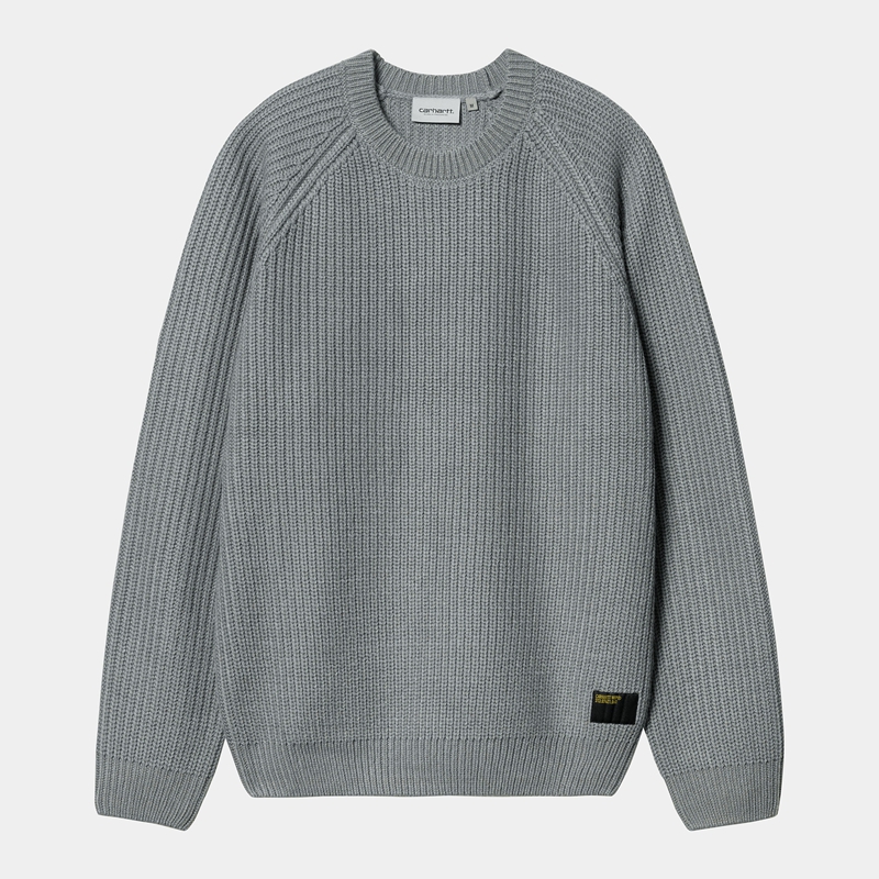 Carhartt Forth Sweatshirt Erkek Gri | WFK-950213