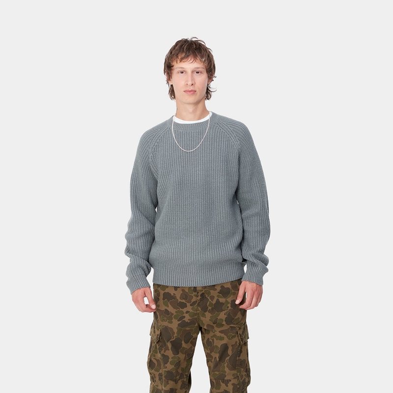 Carhartt Forth Sweatshirt Erkek Gri | WFK-950213