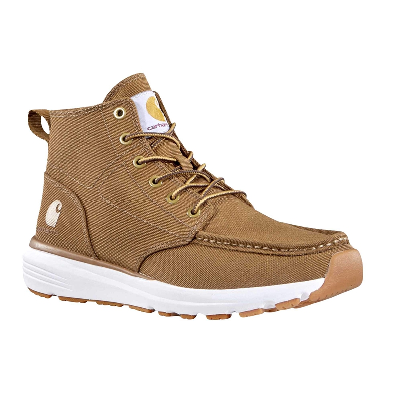 Carhartt Haslett Moc Toe Canvas Sneakers Erkek Kahverengi | QUV-945186