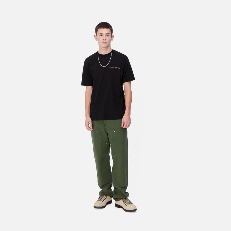 Carhartt Home State Tişört Erkek Siyah | DCQ-138760