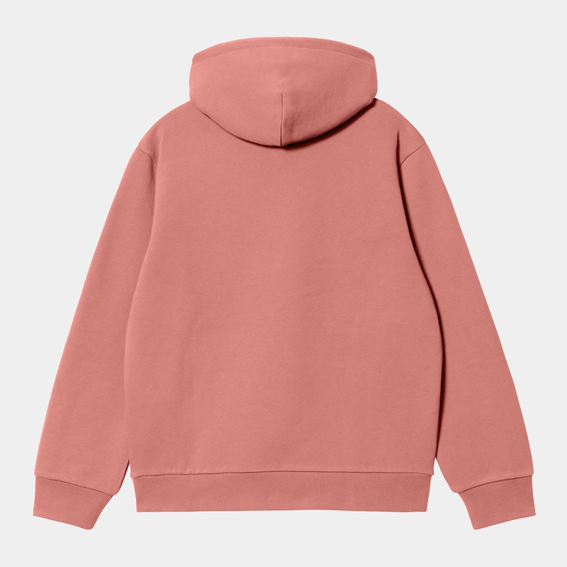 Carhartt Hooded Kapşonlu Erkek Pembe | RPH-517340