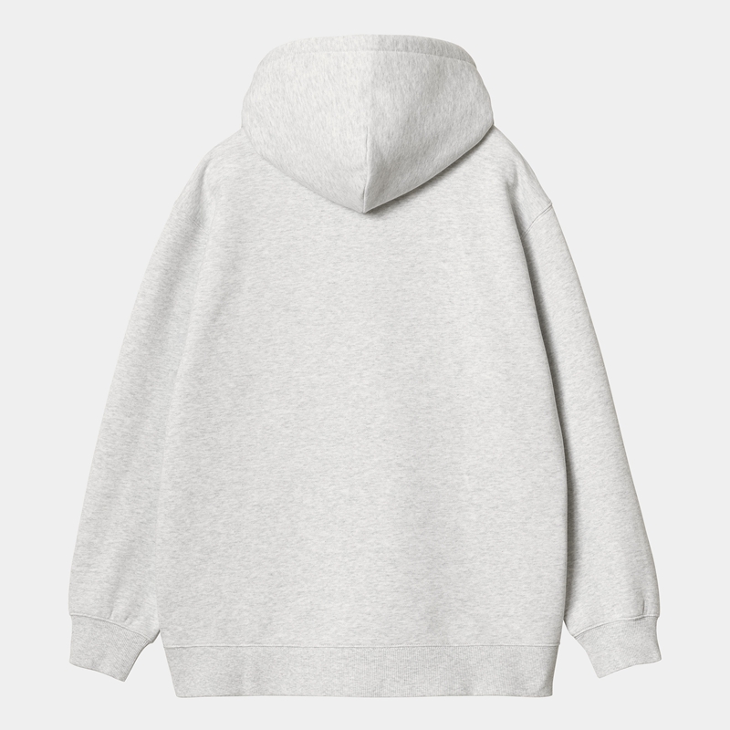 Carhartt Hooded Sweatshirt Kadın Gri | NOU-841035