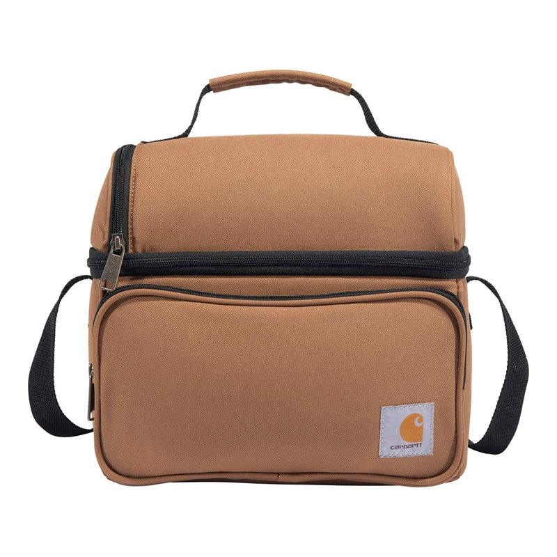 Carhartt Insulated 12 Can Two Compartment Lunch Soğutucu Çanta Kadın Kahverengi | LFT-659742