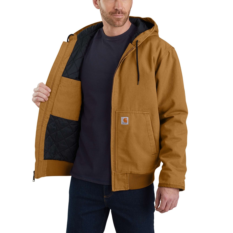 Carhartt Insulated Active Jac Ceket Erkek Kahverengi | XBM-065271