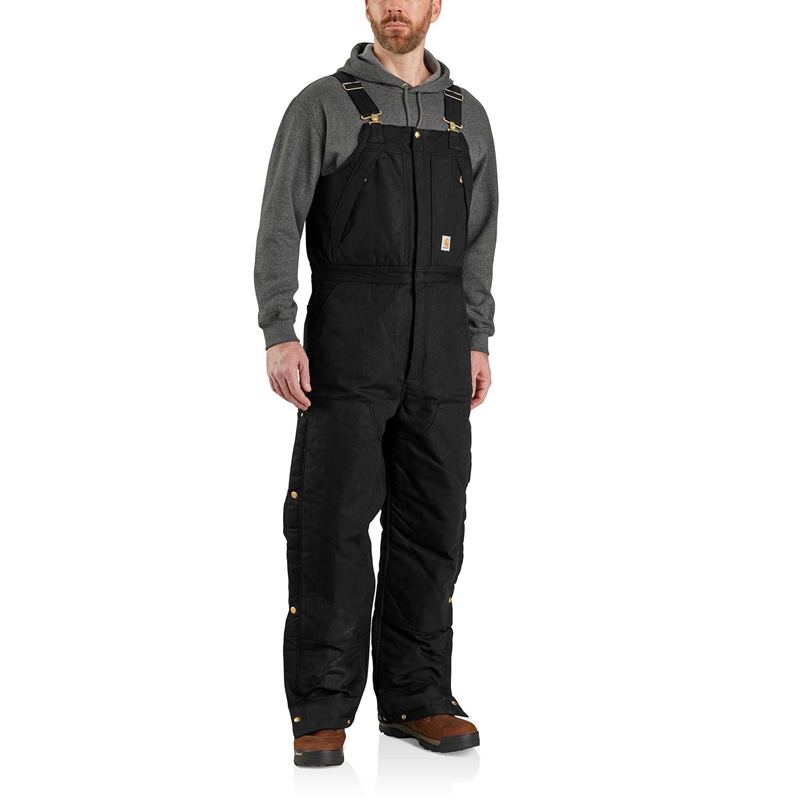 Carhartt Insulated Bib Tulum Erkek Siyah | OCS-257034