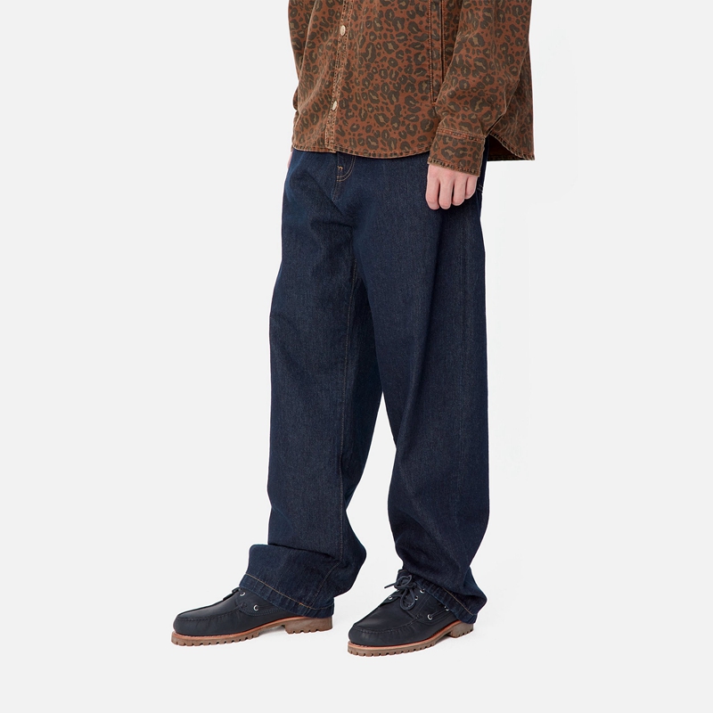 Carhartt Landon Pantolon Erkek Koyu Mavi | ANE-871359