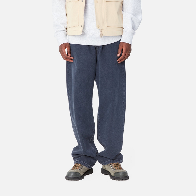 Carhartt Landon Pantolon Erkek Lacivert | UXA-642715