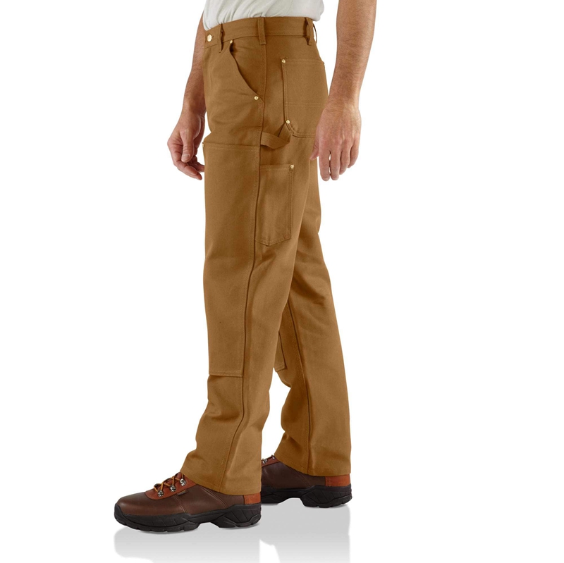 Carhartt Loose Fit Firm Duck Double-Front Utility Iş Pantolonu Erkek Kahverengi | JWS-195026