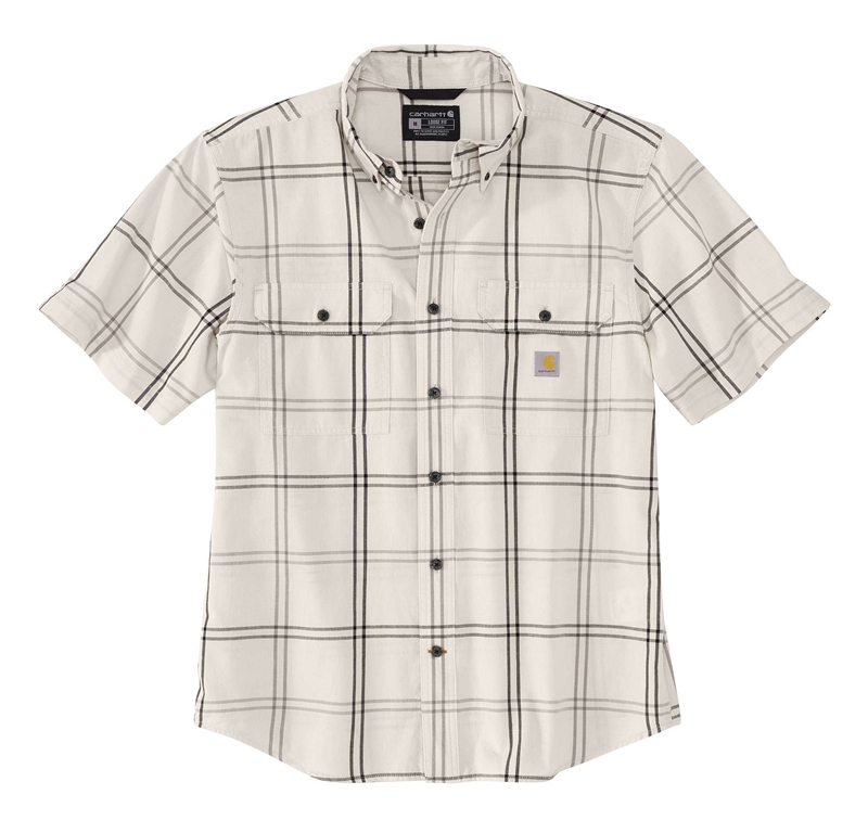 Carhartt Loose Fit Midweight-Sleeve Plaid Gömlek Erkek Beyaz | AJL-732845