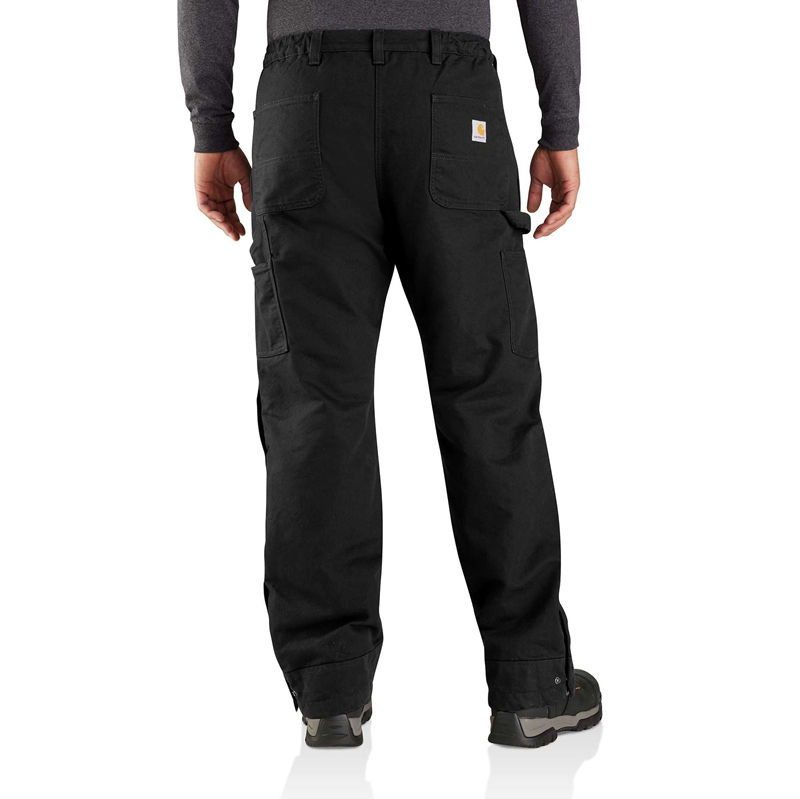 Carhartt Loose Fit Washed Duck Insulated Pantolon Erkek Kahverengi | QBA-398574