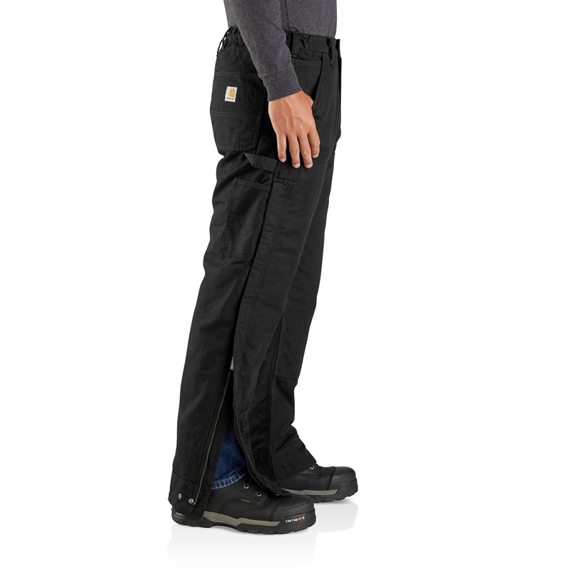 Carhartt Loose Fit Washed Duck Insulated Pantolon Erkek Kahverengi | QBA-398574