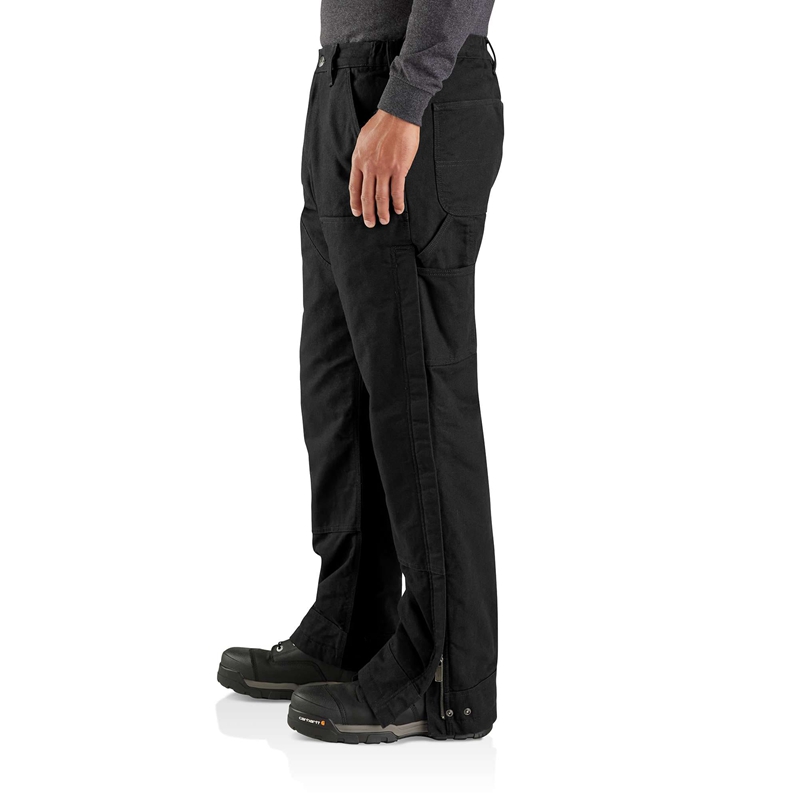 Carhartt Loose Fit Washed Duck Insulated Pantolon Erkek Kahverengi | QBA-398574