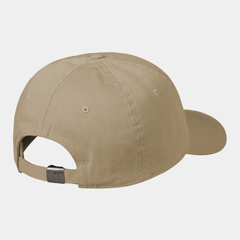 Carhartt Madison Logo Şapkalar Erkek Bej Rengi | CJU-930146