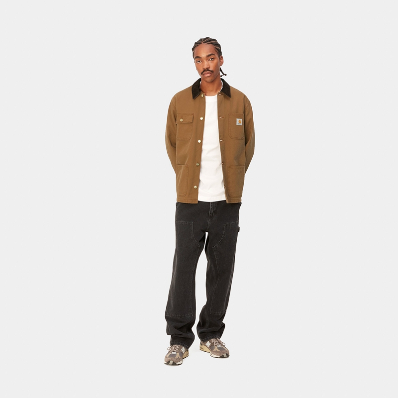 Carhartt Michigan Kaban Erkek Haki | DOX-691875