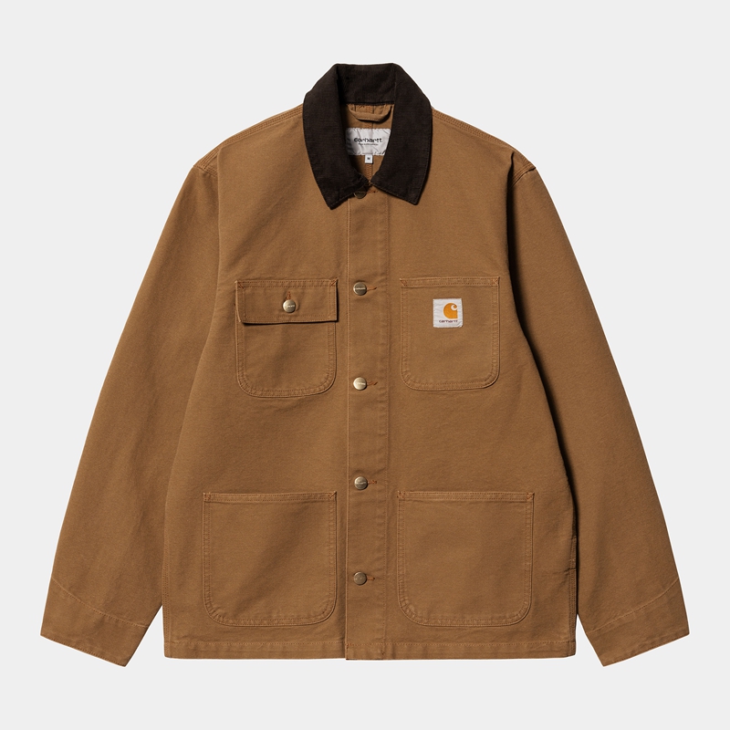 Carhartt Michigan Kaban Erkek Haki | DOX-691875