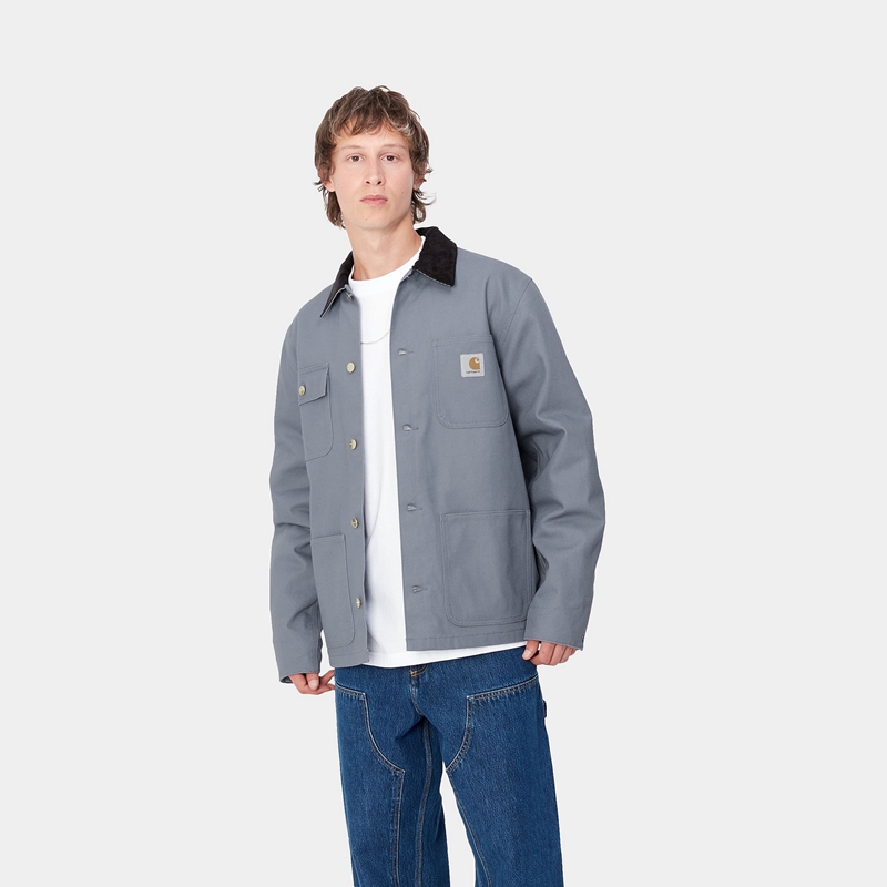 Carhartt Michigan Kışlık Ceketler Erkek Gri | PJS-028359