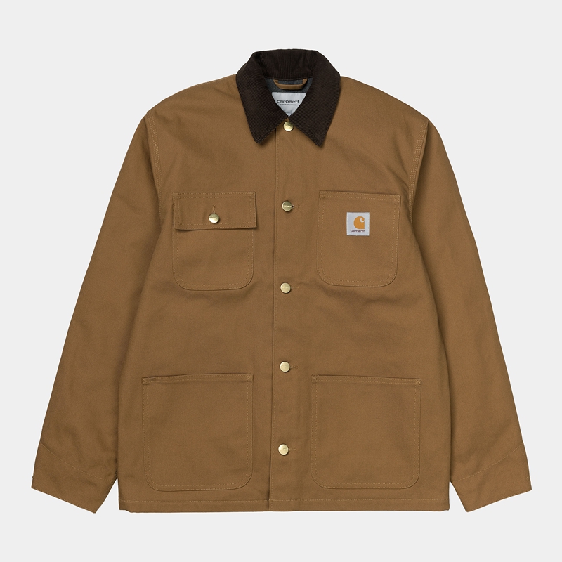 Carhartt Michigan Kışlık Ceketler Erkek Haki | NMO-207519