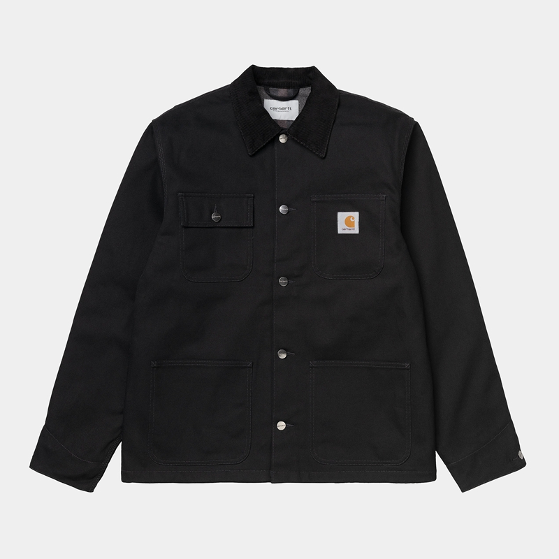 Carhartt Michigan Kışlık Ceketler Erkek Siyah | VAB-374560