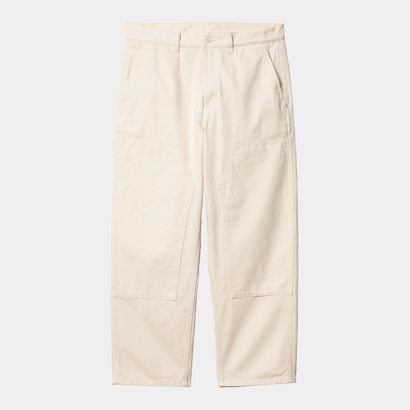 Carhartt Midland Double Knee Pantolon Erkek Krema | OWY-397485