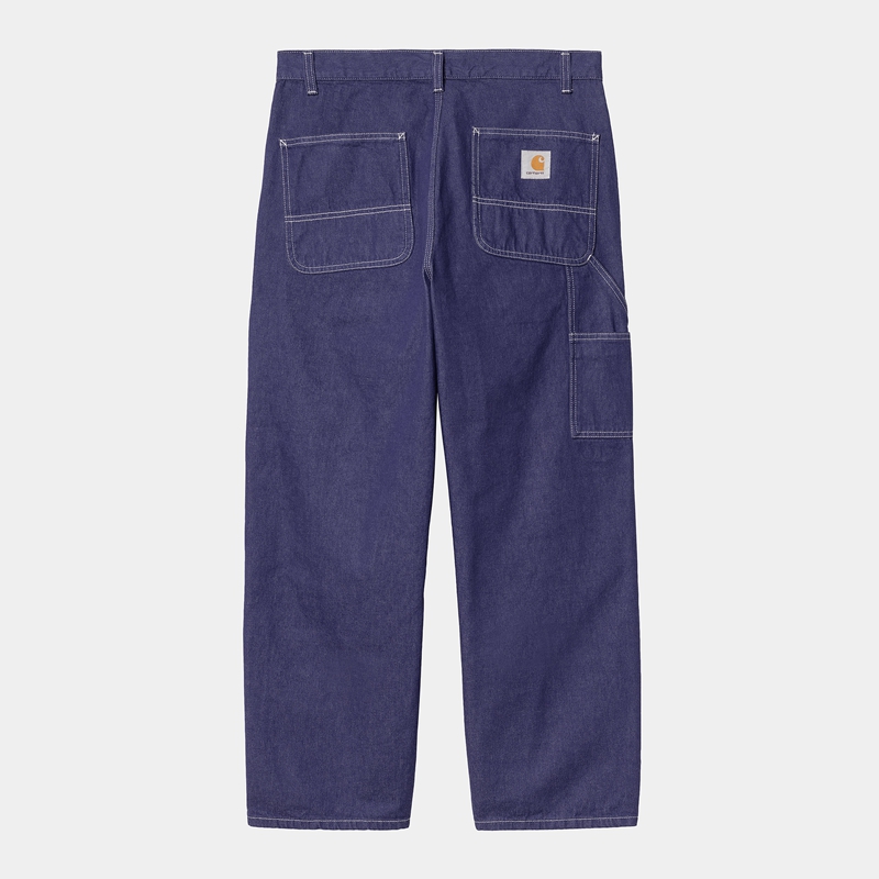 Carhartt Midland Double Knee Pantolon Erkek Koyu Mavi | EWS-241789