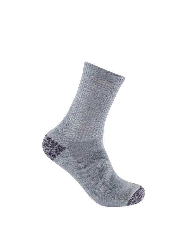 Carhartt Midweight Merino Wool Blend Crew Socks Kadın Gri | API-520491