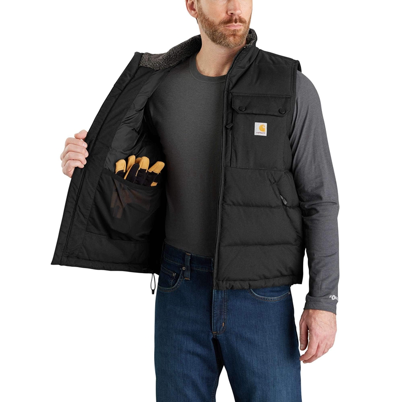 Carhartt Montana Loose Fit Insulated Yelek Erkek Kahverengi | YBO-179350