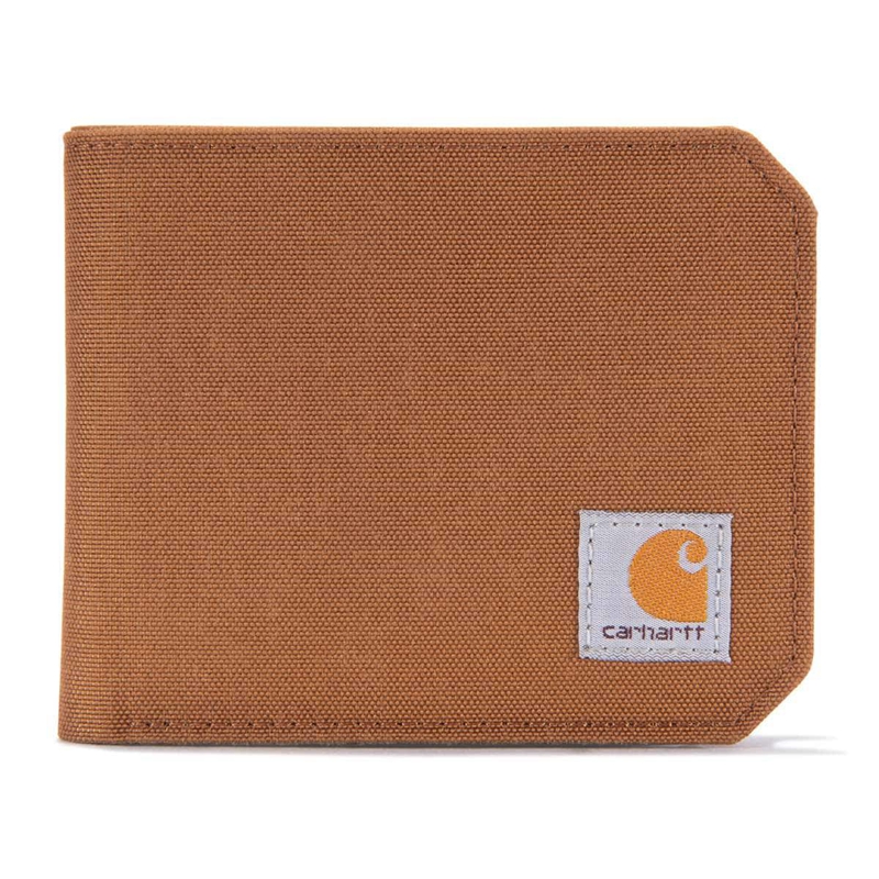 Carhartt NYLON DUCK BIFOLD Cüzdan Erkek Kahverengi | CFN-049831