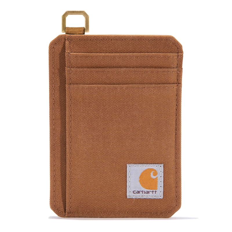 Carhartt NYLON DUCK FRONT POCKET Cüzdan Erkek Kahverengi | RTG-965214