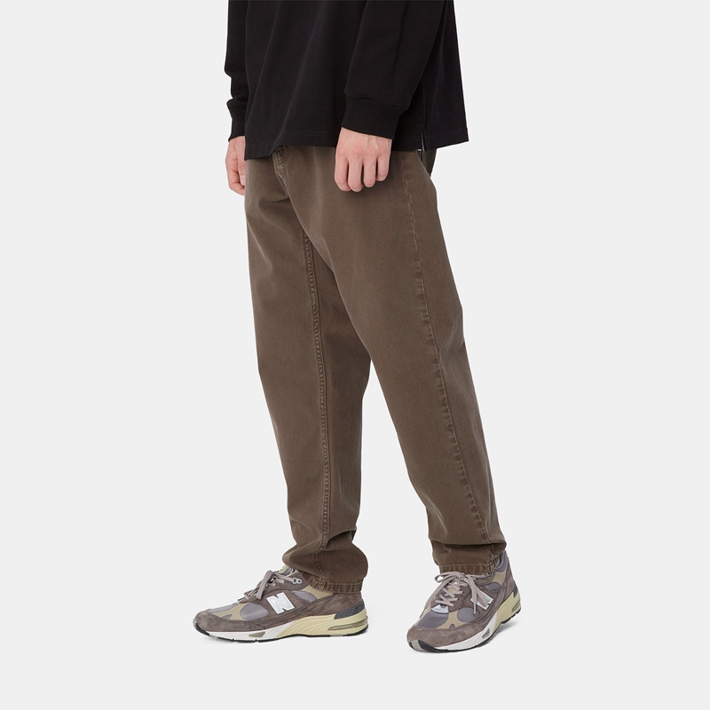 Carhartt Newel Pantolon Erkek Koyu Kahverengi | IMZ-156742