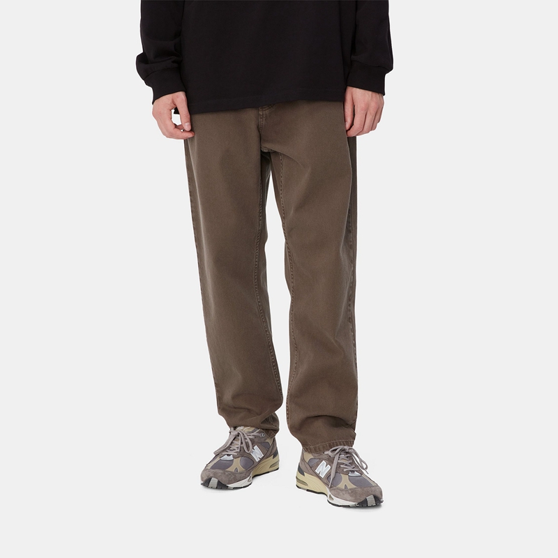 Carhartt Newel Pantolon Erkek Koyu Kahverengi | IMZ-156742