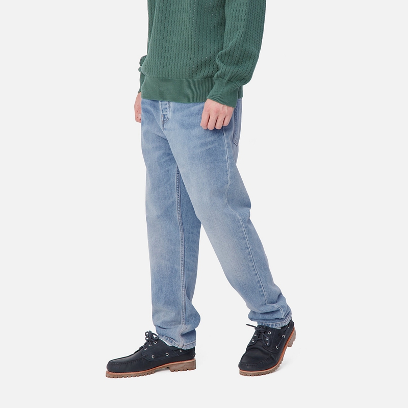 Carhartt Newel Pantolon Erkek Mavi | EKH-849106