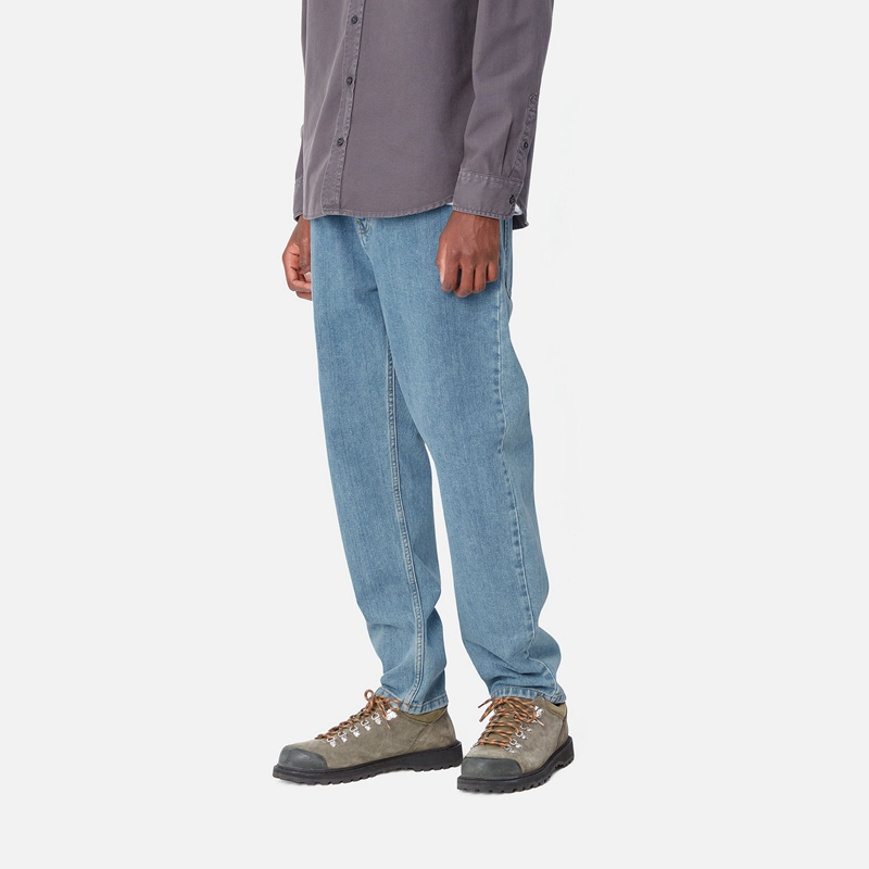 Carhartt Newel Pantolon Erkek Mavi | GSM-827149