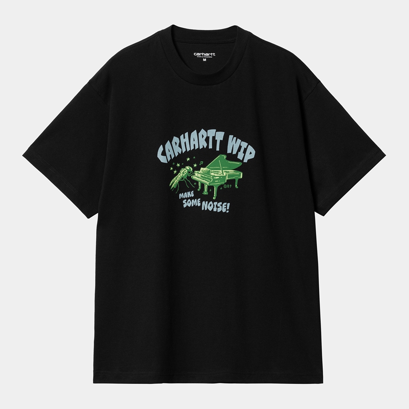 Carhartt Noisy Tişört Erkek Siyah | KUP-756031