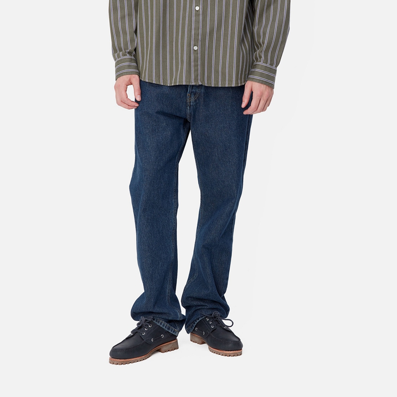 Carhartt Nolan Pantolon Erkek Koyu Mavi | NSJ-764523