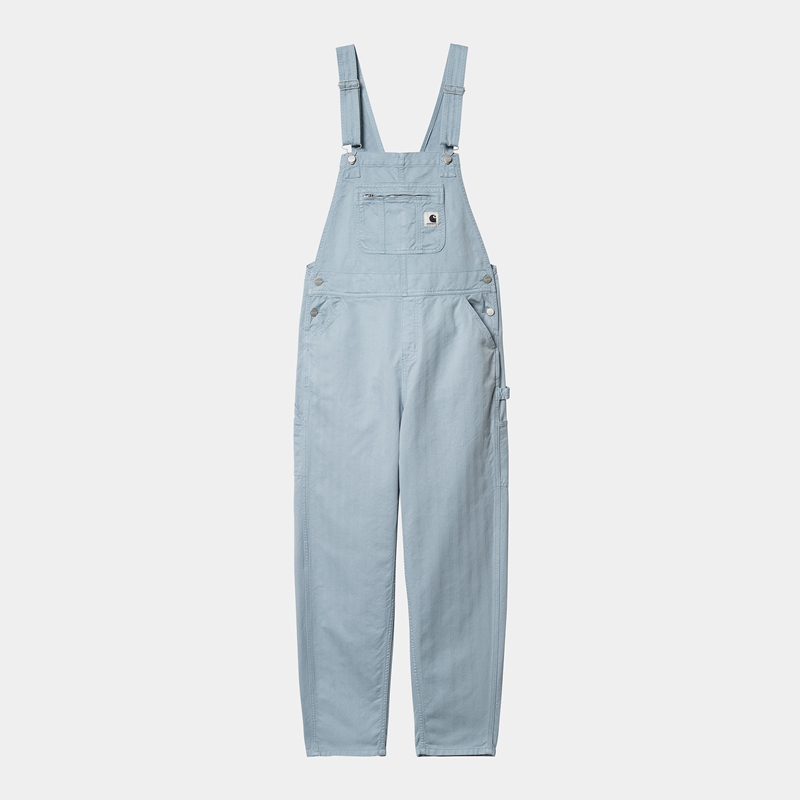 Carhartt Norris Bib Tulum Kadın Mavi | UGB-017584