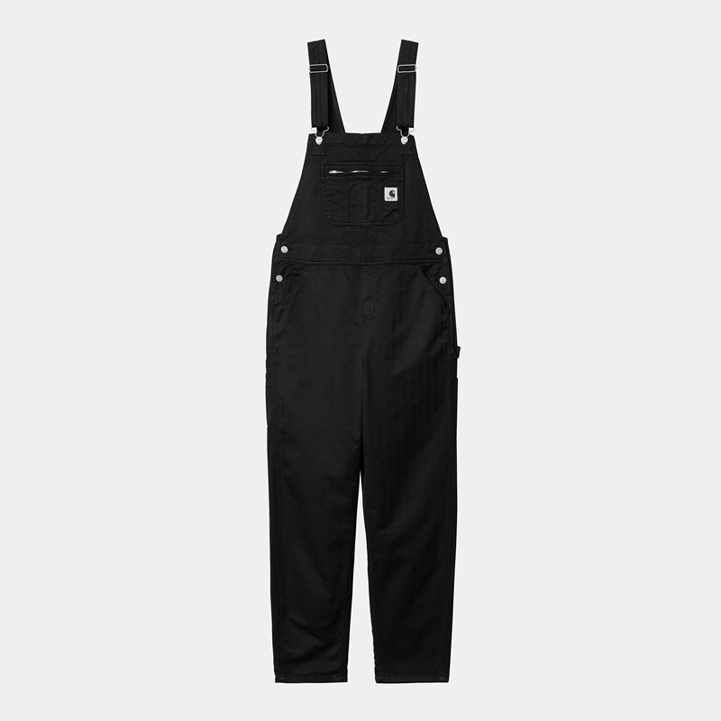 Carhartt Norris Bib Tulum Kadın Siyah | EUM-689430