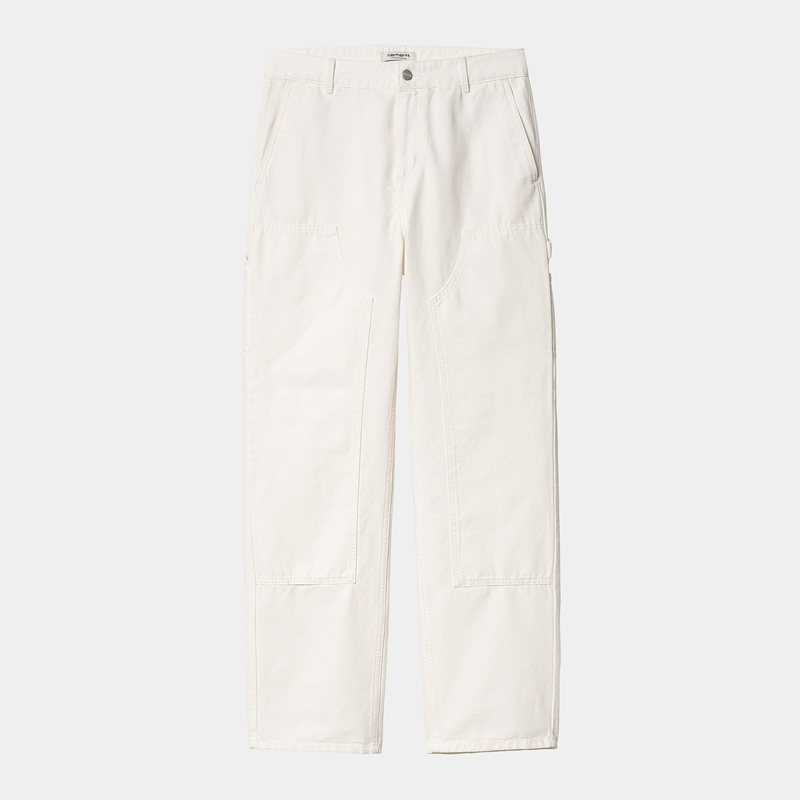 Carhartt Pierce Double Knee Pantolon Kadın Beyaz | JPU-052983